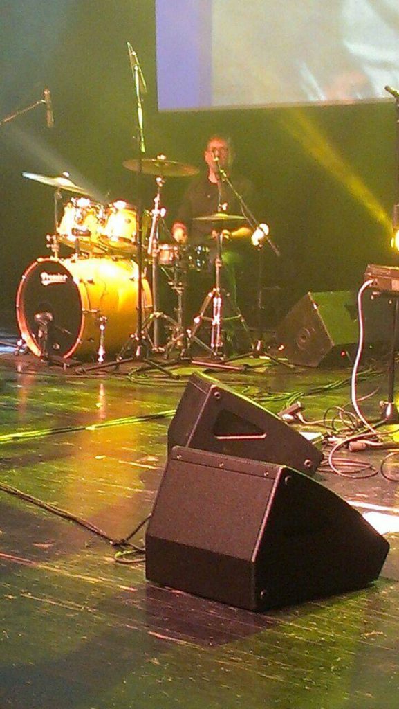 Guy playing drums in madeira 3
