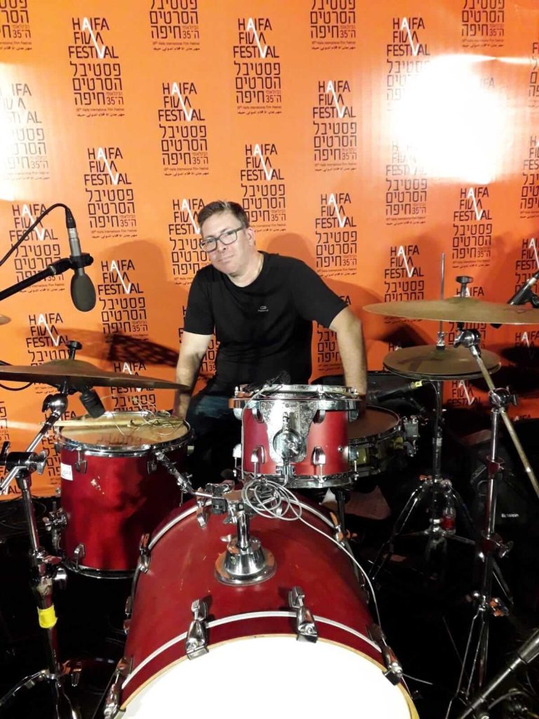 Guy playing drums in madeira 3